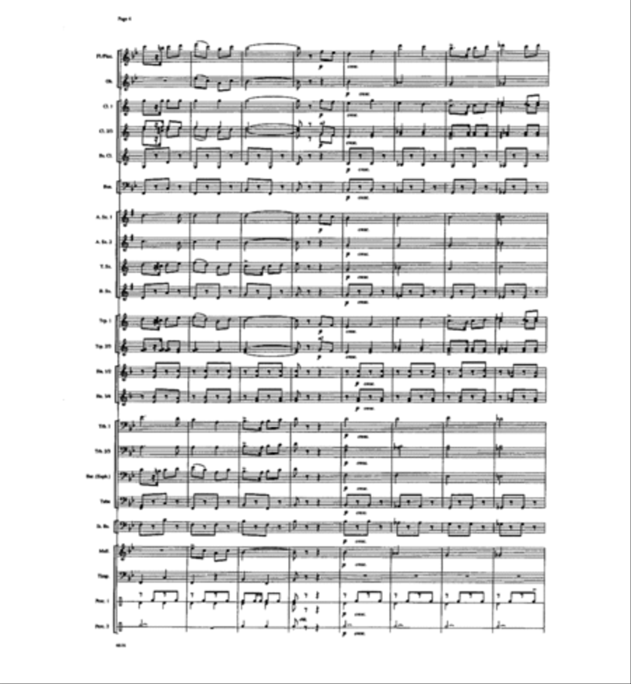 Children of the Shrine Concert Band scores gallery preview page 3