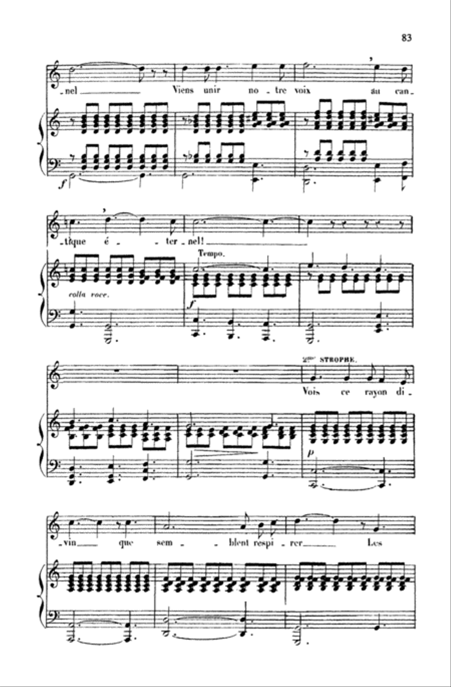 Gounod: Songs, Volume II, High Voice (French) High Voice scores gallery preview page 4