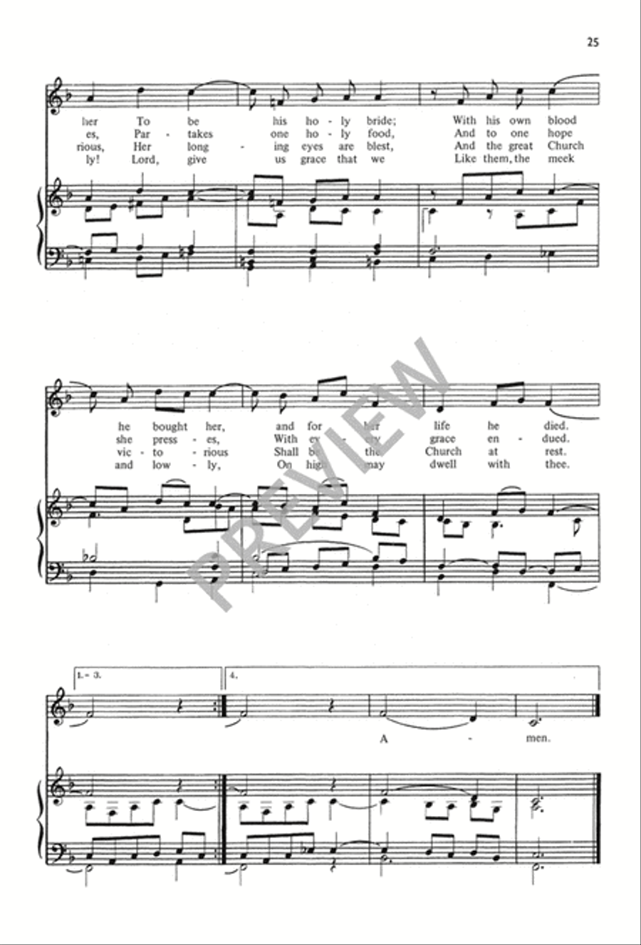 The Calvin Hampton Hymnary 4-Part scores gallery preview page 29