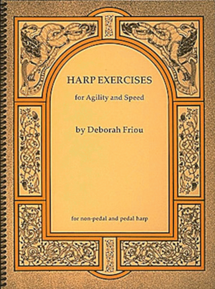 Book cover for Harp Exercises for Agility and Speed