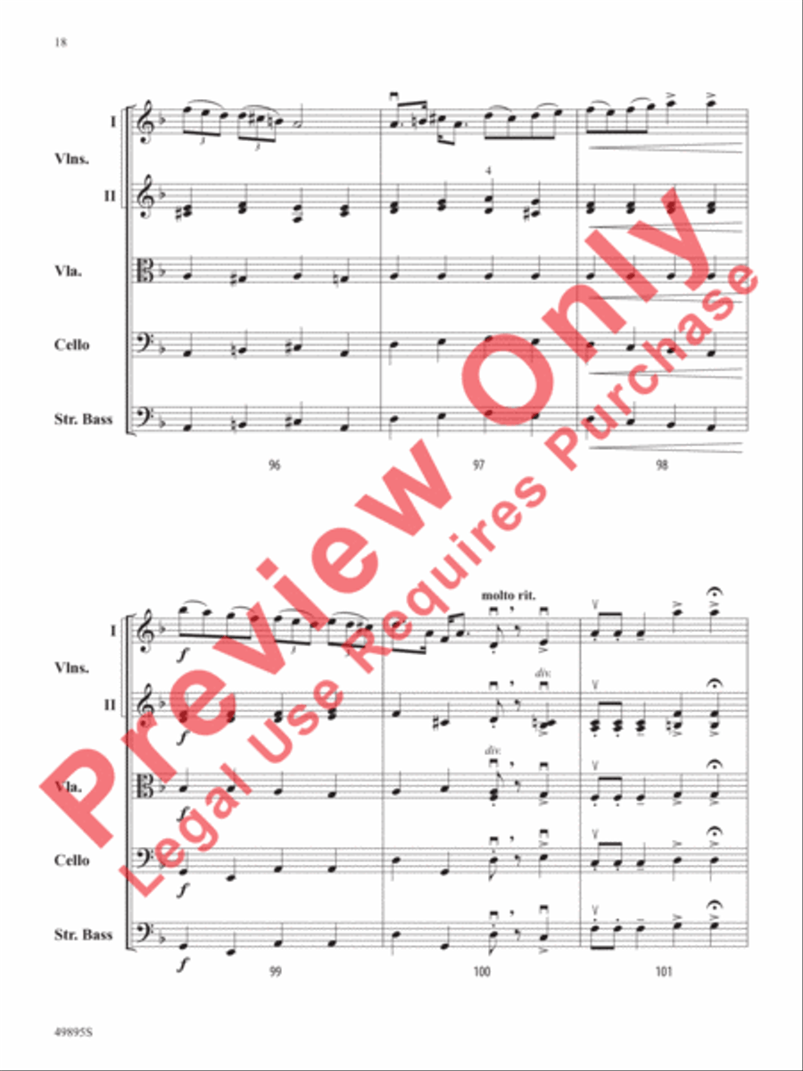 Intermezzo String Orchestra scores gallery preview page 19