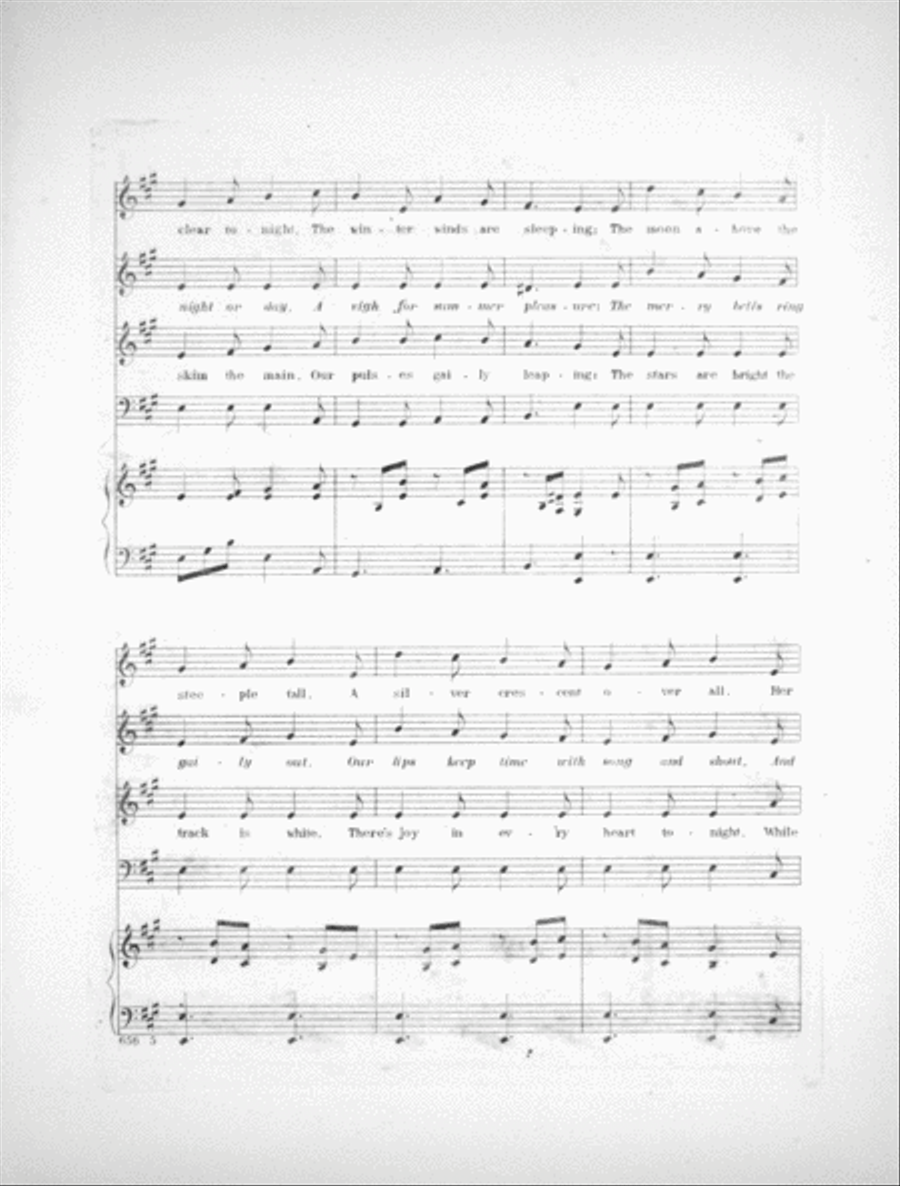 Root & Cady's New Vocal Quartettes 4-Part scores gallery preview page 3