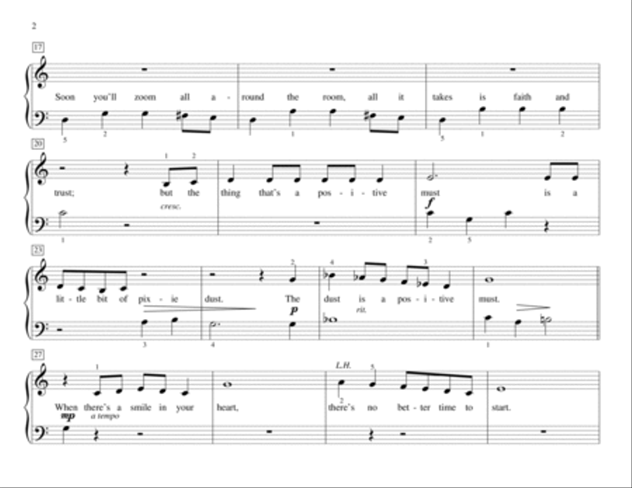 You Can Fly! You Can Fly! You Can Fly! (from Peter Pan) (arr. Carolyn Miller) Piano Method scores gallery preview page 2