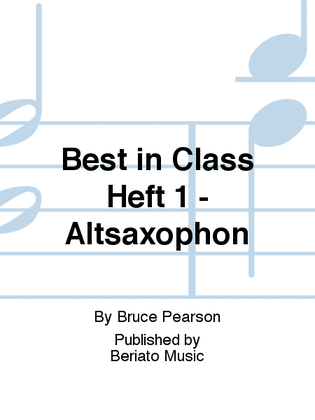 Best in Class Heft 1 - Altsaxophon