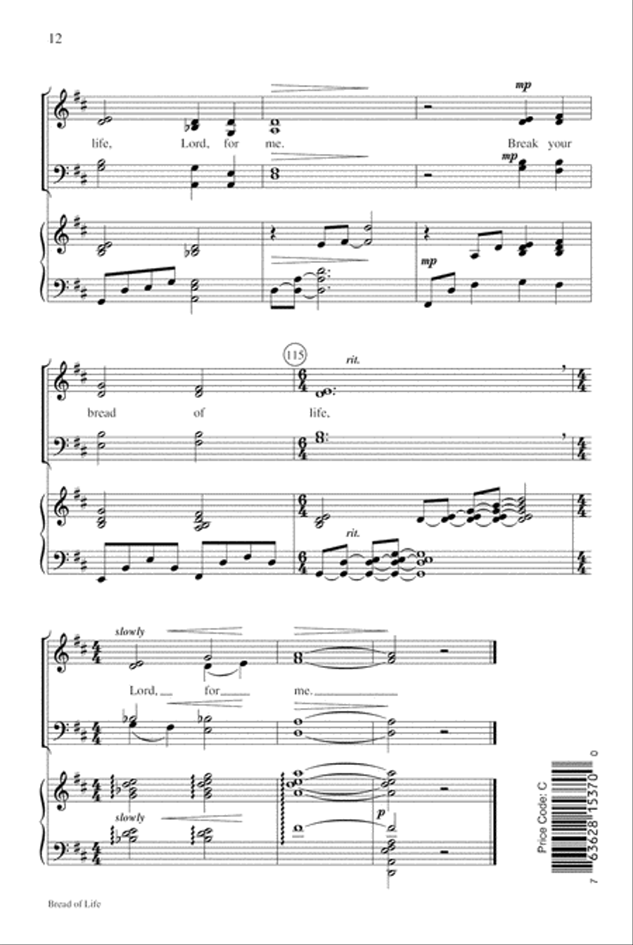 Bread of Life Bread of Life 4-Part scores gallery preview page 13