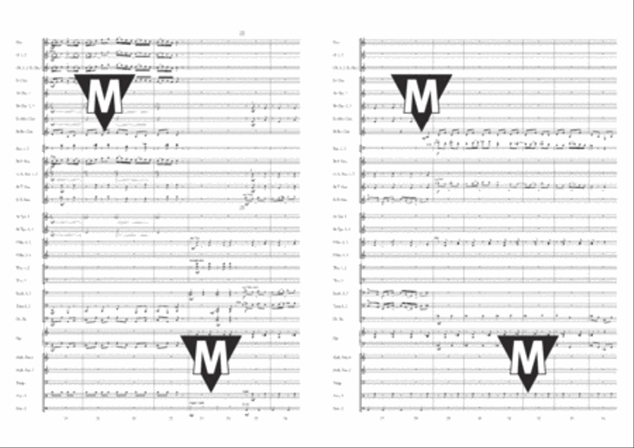 Romanian Dances II - Suite Concert Band scores gallery preview page 3