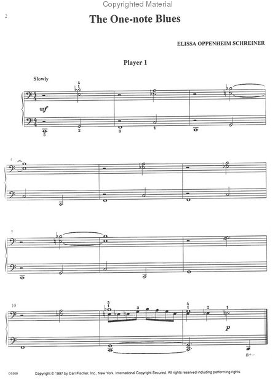 C For Two Piano Solo scores gallery preview page 2