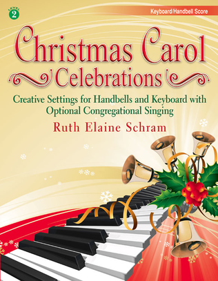 Book cover for Christmas Carol Celebrations - Keyboard/Handbell Score