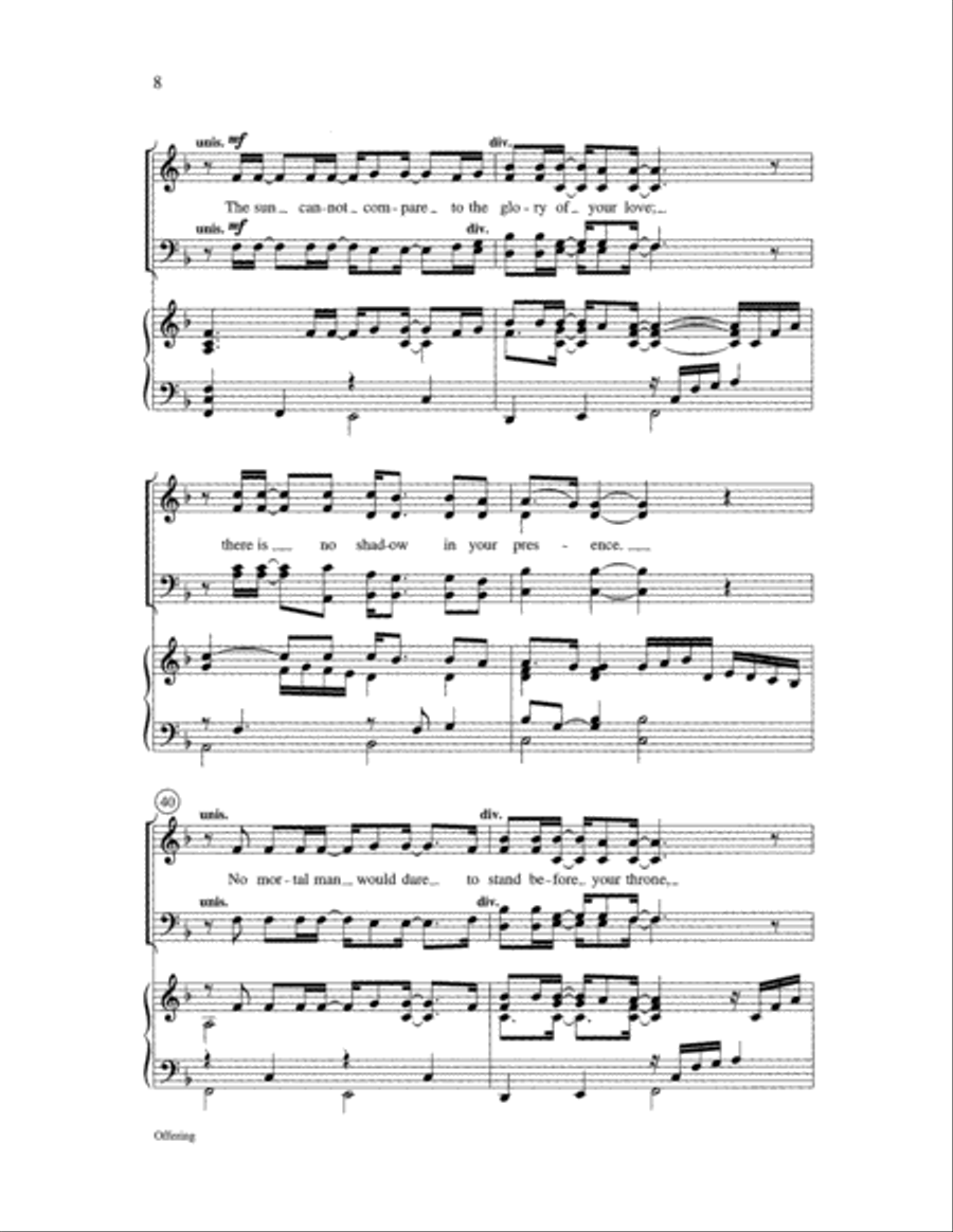 Offering 4-Part scores gallery preview page 8