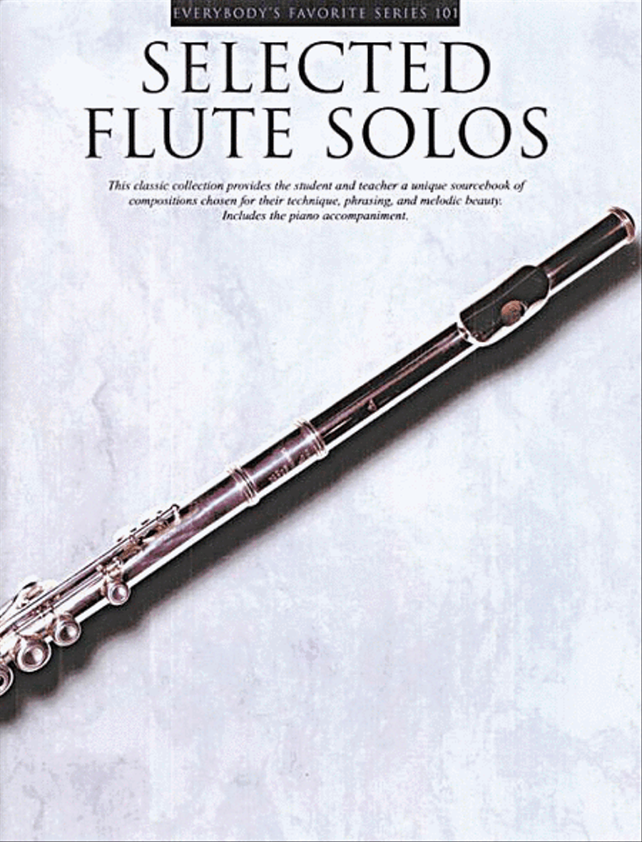 Selected Flute Solos by Various Flute Solo - Sheet Music