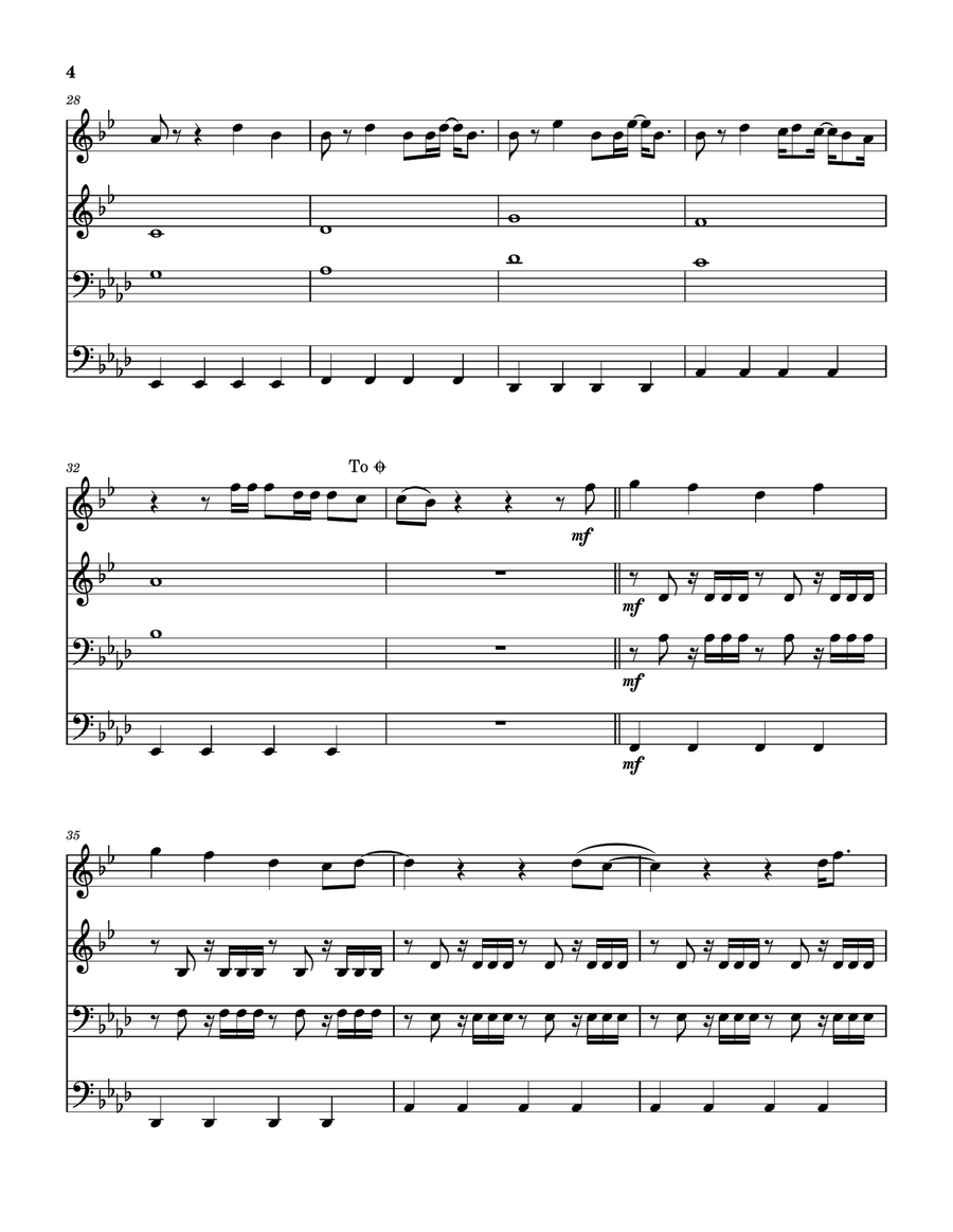 Nice To Meet You Nice To Meet You Brass Quartet scores gallery preview page 5