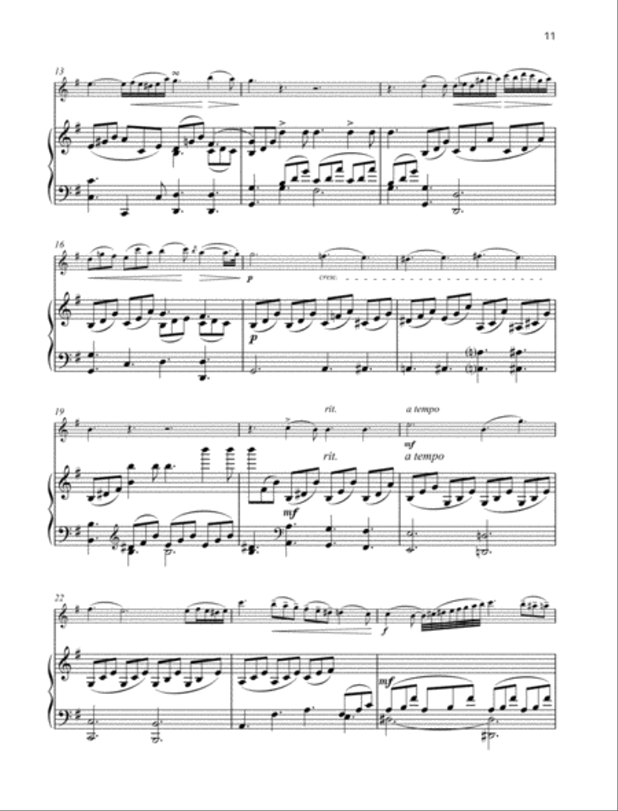 Melancolie Melancolie Violin Solo scores gallery preview page 3