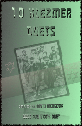 Book cover for 10 Klezmer Duets for Oboe and Violin