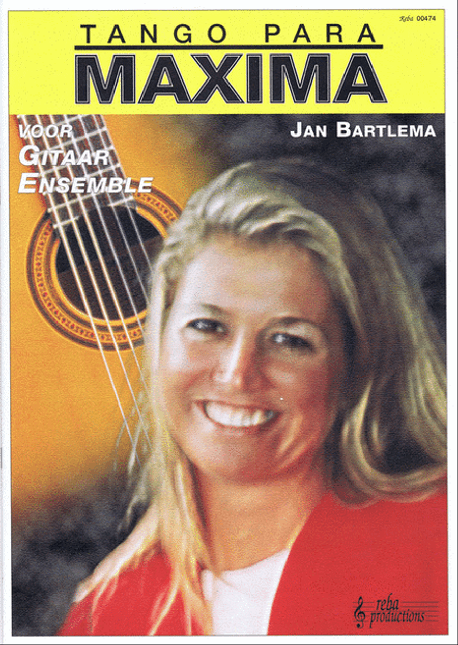 Tango Para Maxima Gitaarensemble Guitar Ensemble scores gallery preview page 1