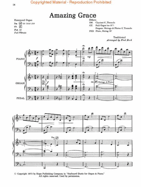 Sunday Morning Worship Piano/Organ Duets