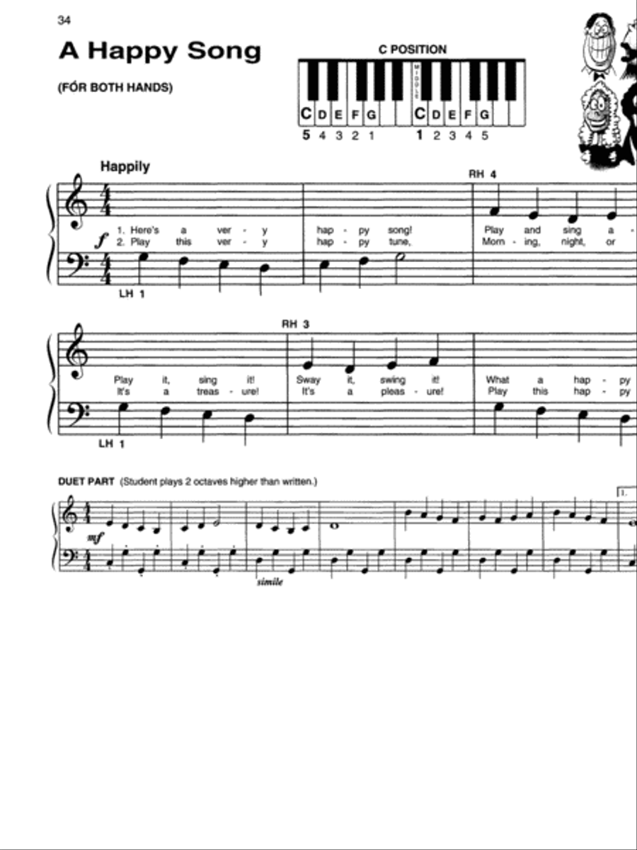 Alfred's Basic Piano Course Lesson Book, Level 1A Piano Method scores gallery preview page 5