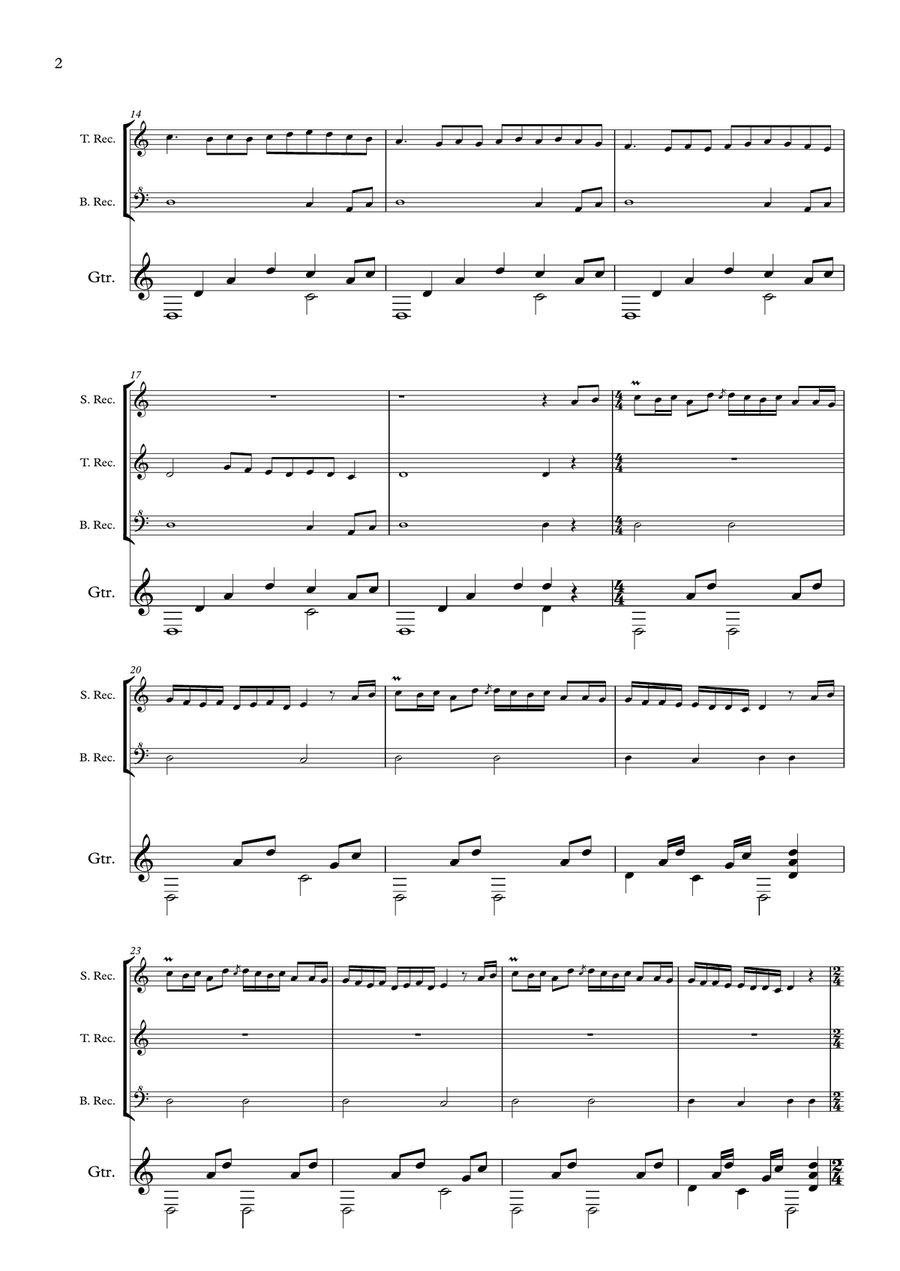 Il Lamento di Tristano (La Rotta) Brass Ensemble scores gallery preview page 4