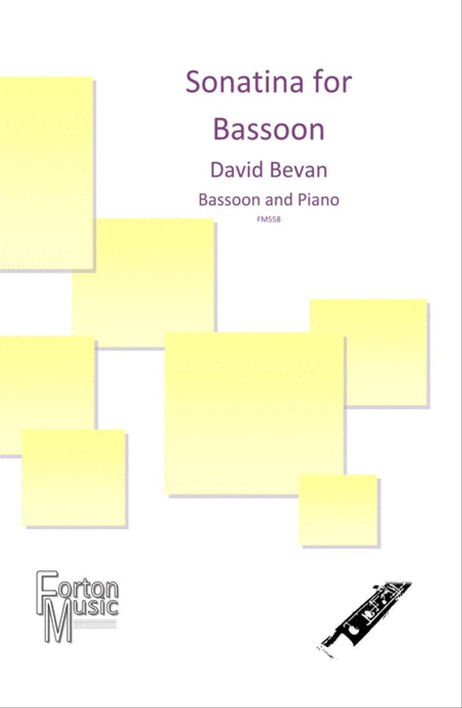 Sonatina for Bassoon Bassoon Solo scores gallery preview page 1