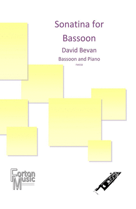Book cover for Sonatina for Bassoon