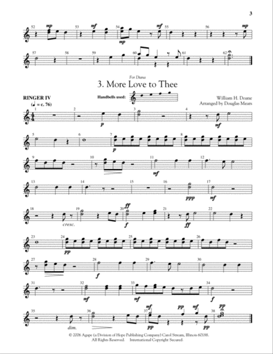 Six Hymn Preludes Small Ensemble scores gallery preview page 4