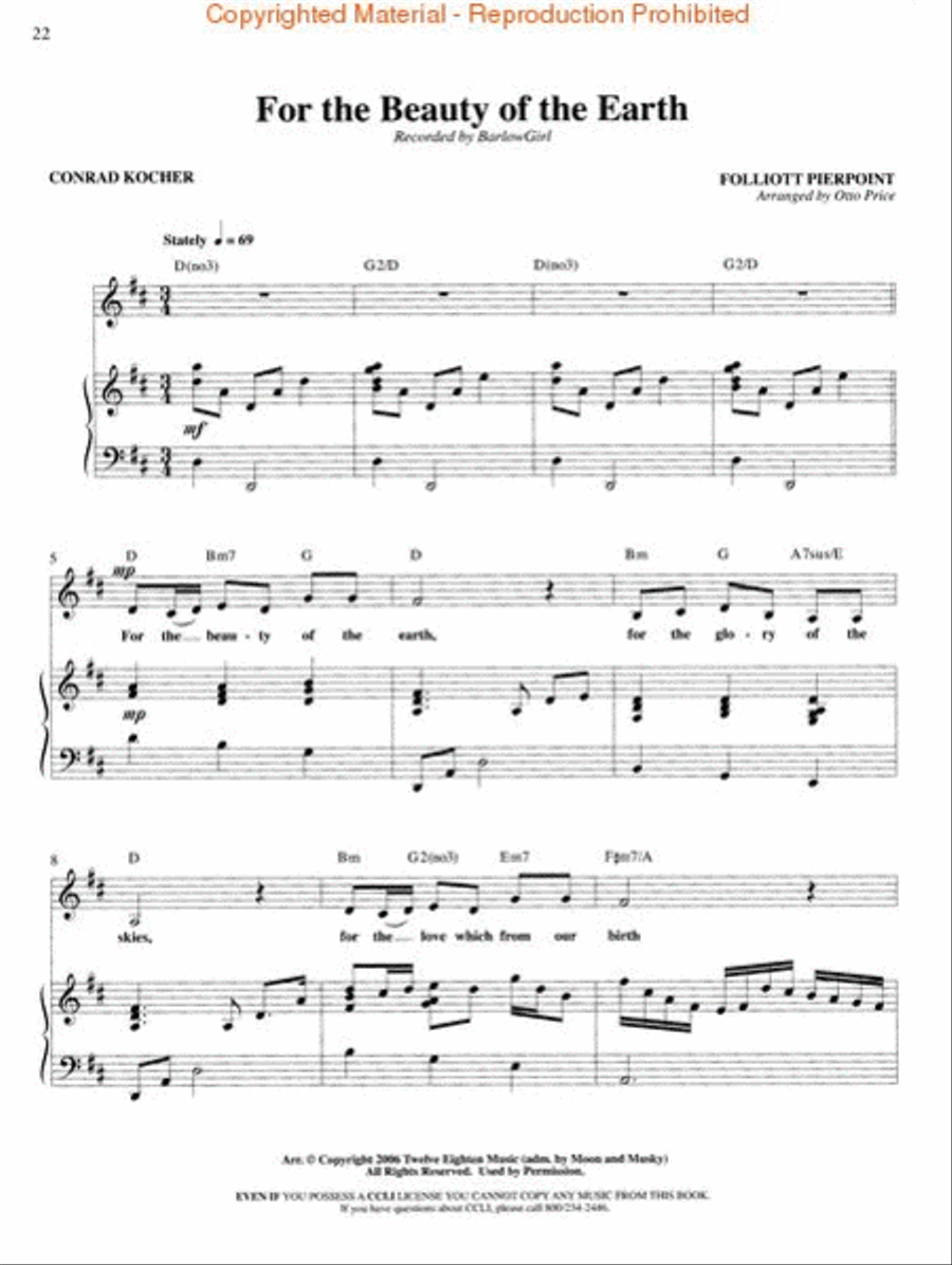Wow Hymns - Vocal Folio Voice Solo scores gallery preview page 4