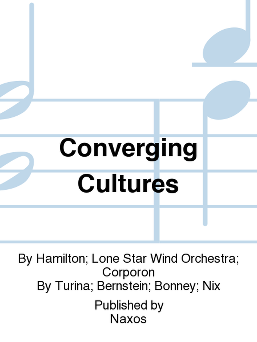 Converging Cultures: Music for Wind Band image number null