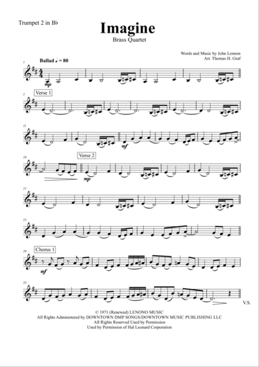 Imagine Euphonium scores gallery preview page 6