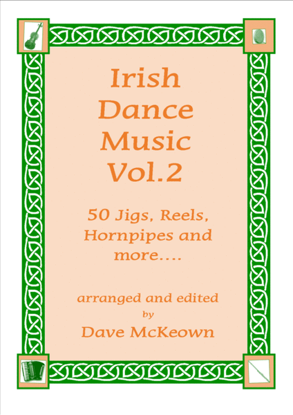 Irish Dance Music Vol.2 for Mandolin Tab GDAE; 50 Jigs, Reels, Hornpipes and more.... image number null