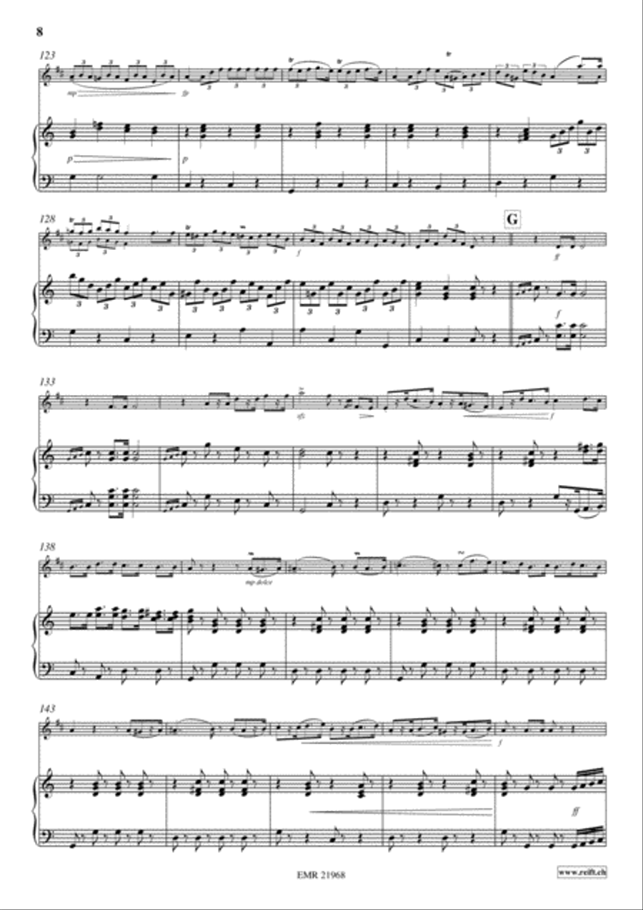 Grande Marche Tenor Saxophone scores gallery preview page 8