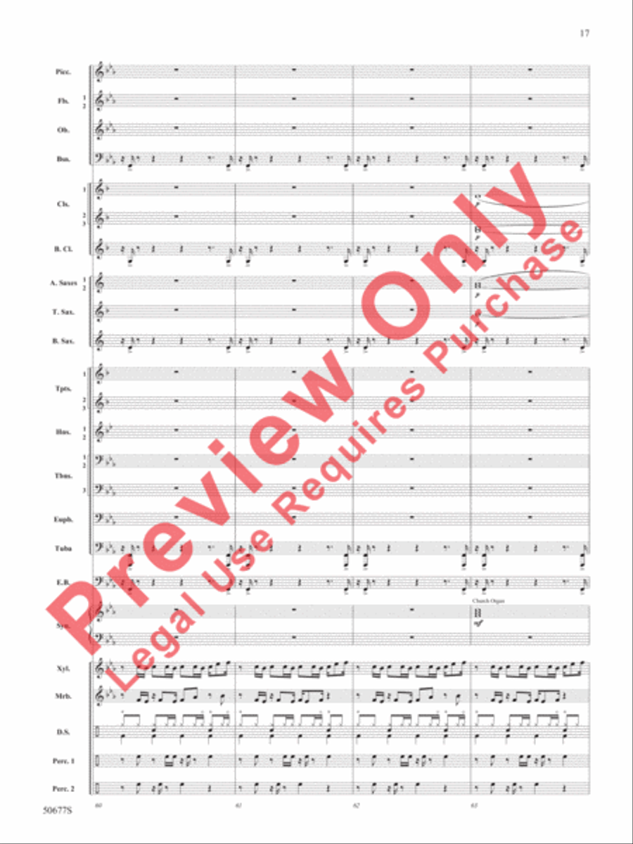 Thriller Thriller Concert Band scores gallery preview page 18