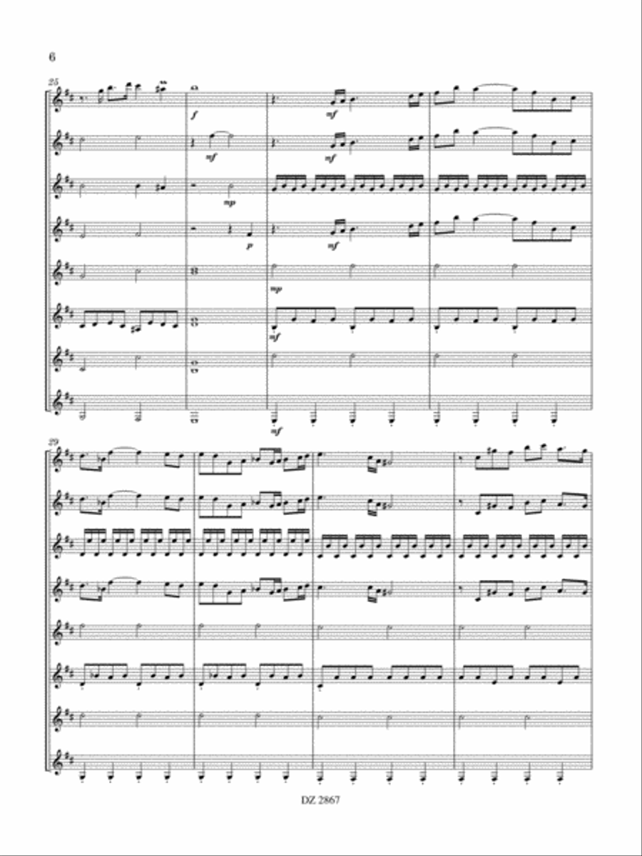 Ouverture Ouverture Classical Guitar scores gallery preview page 6