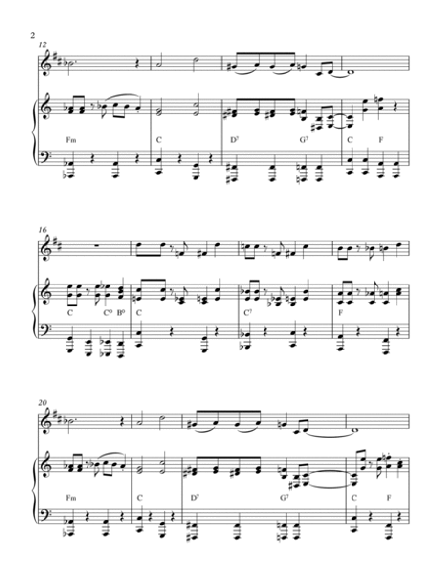 The Flapper;s Ball: Trumpet & Piano Trumpet Duet scores gallery preview page 2