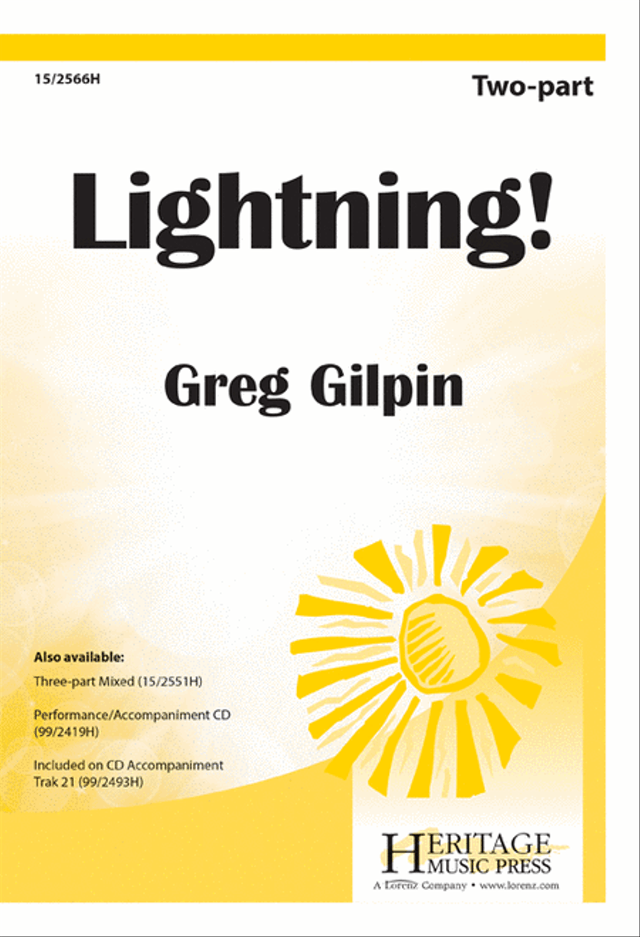 Lightning! 2-Part scores gallery preview page 1
