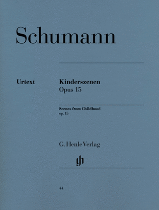 Book cover for Scenes From Childhood Op 15 Urtext