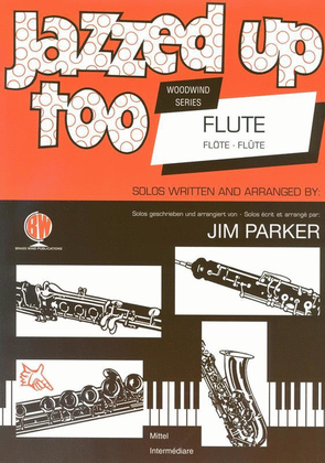 Book cover for Jazzed Up Too Flute