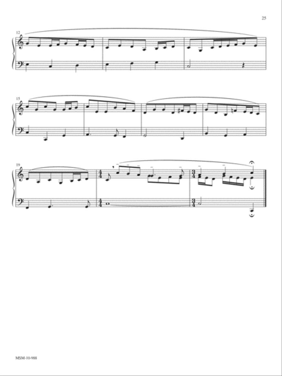 Gelobt sei Gott Gelobt sei Gott Organ scores gallery preview page 4