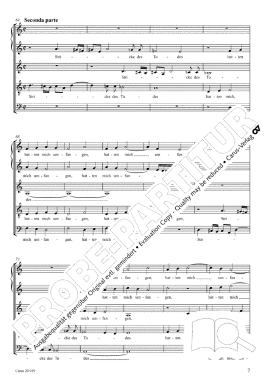Opera varia I. Works with 1-7 parts (Complete edition, vol. 19) [Werke mit 1-7 obligaten Stimmen] Score scores gallery preview page 64