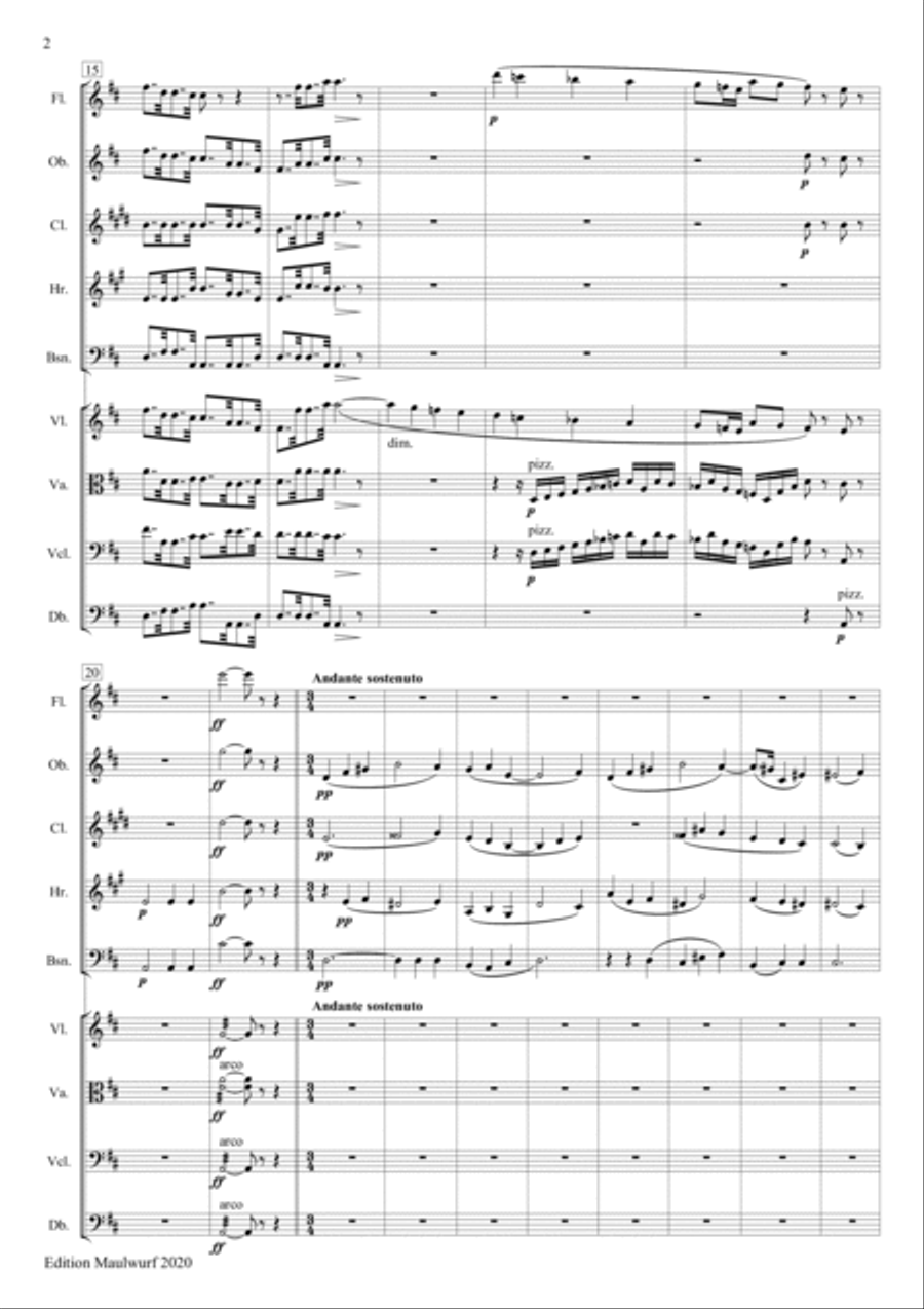 Elverhøj Ouverture Bassoon scores gallery preview page 4