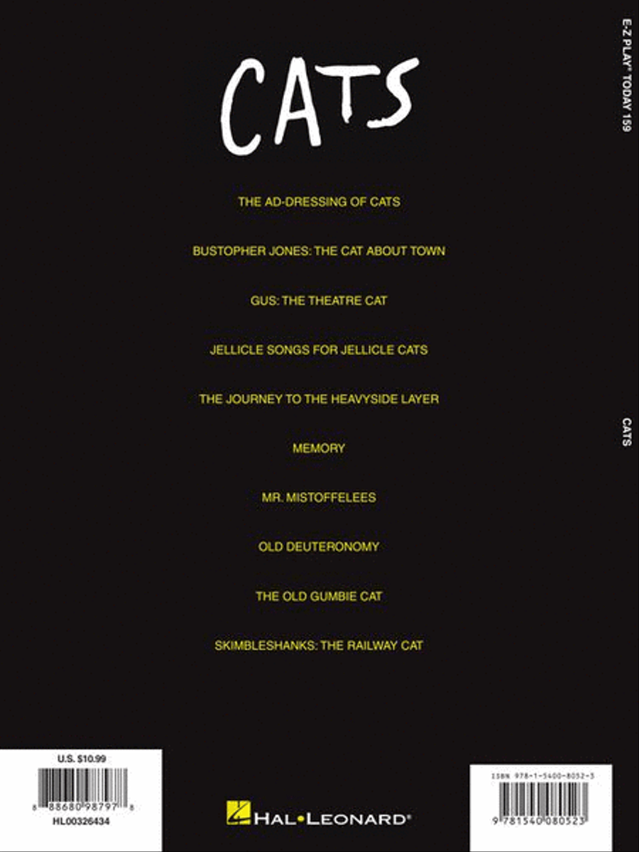 Cats Cats Electronic Keyboard scores gallery preview page 7