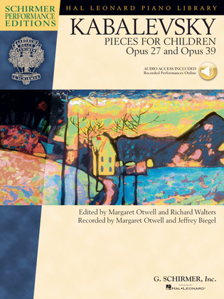 Dmitri Kabalevsky – Pieces for Children, Op. 27 and 39