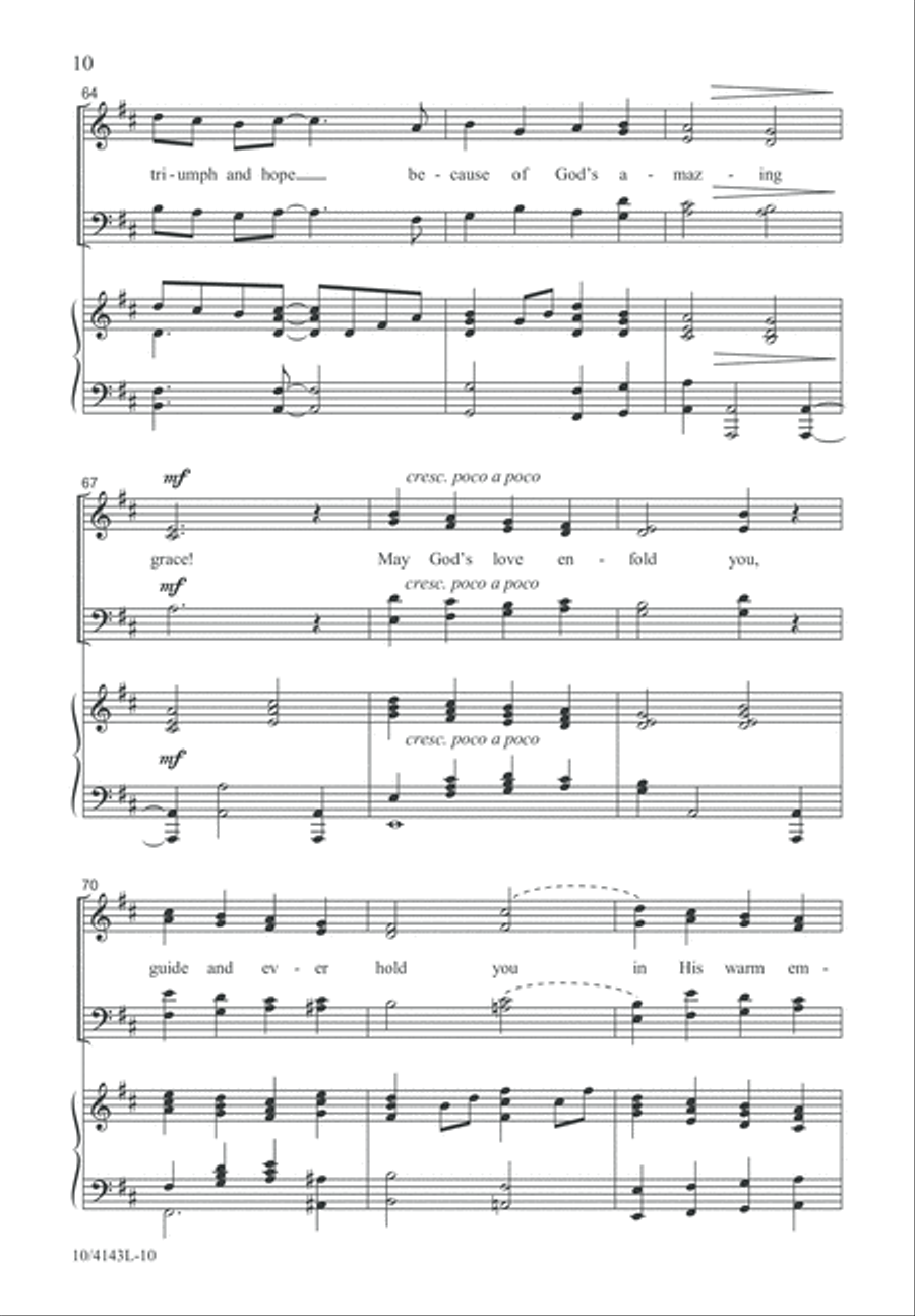 Go Out in Song! 4-Part scores gallery preview page 11