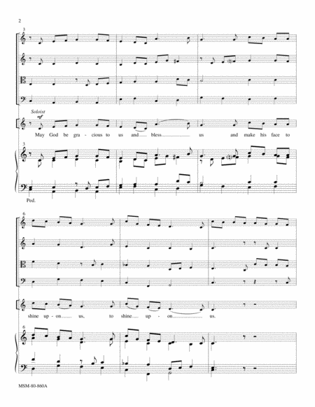 Psalm 100 (Downloadable Full Score and Parts) image number null