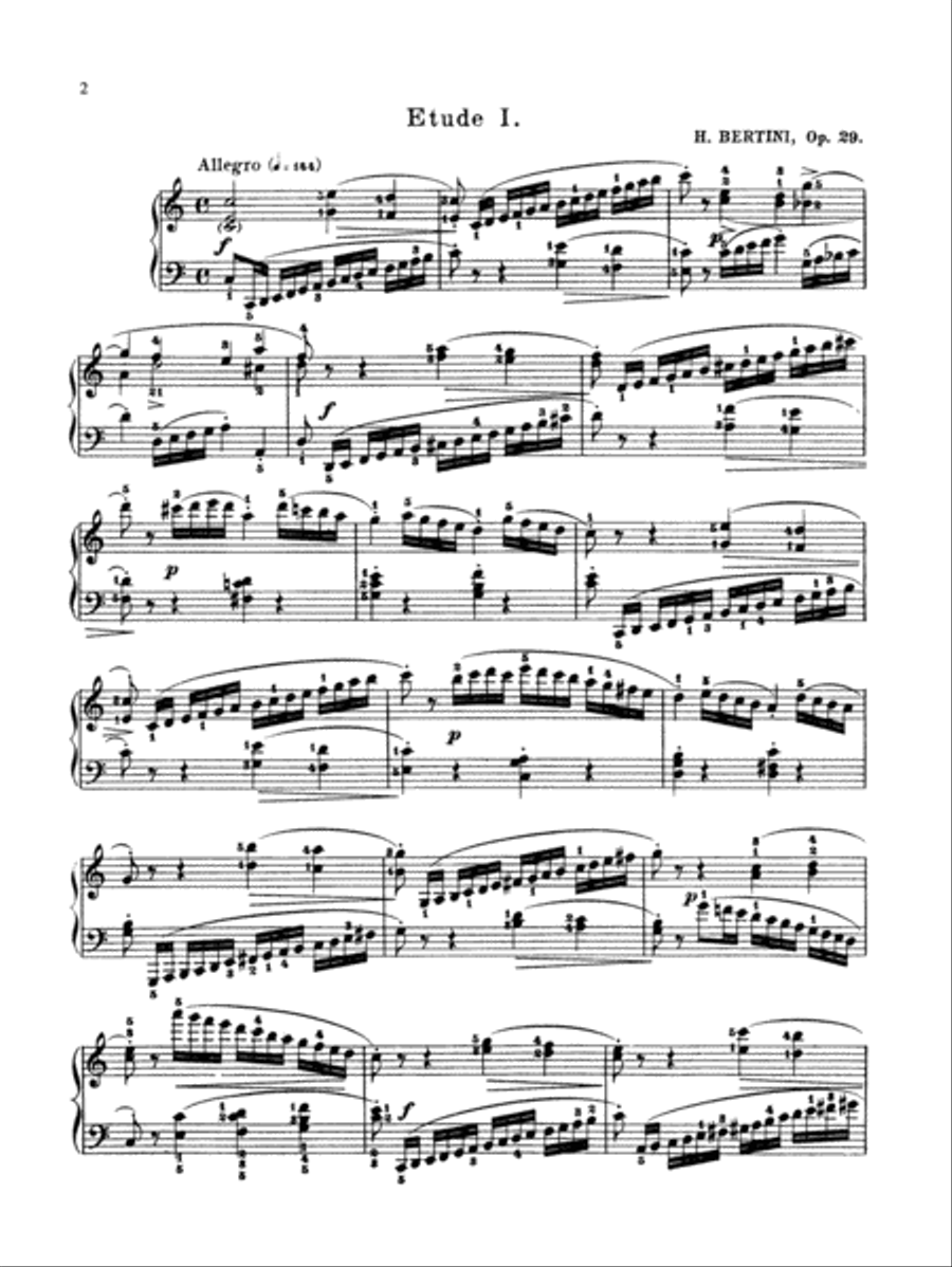 Forty-eight Studies, Op. 29 & 32 Piano Method scores gallery preview page 3