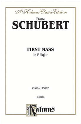 Book cover for Mass in F Major