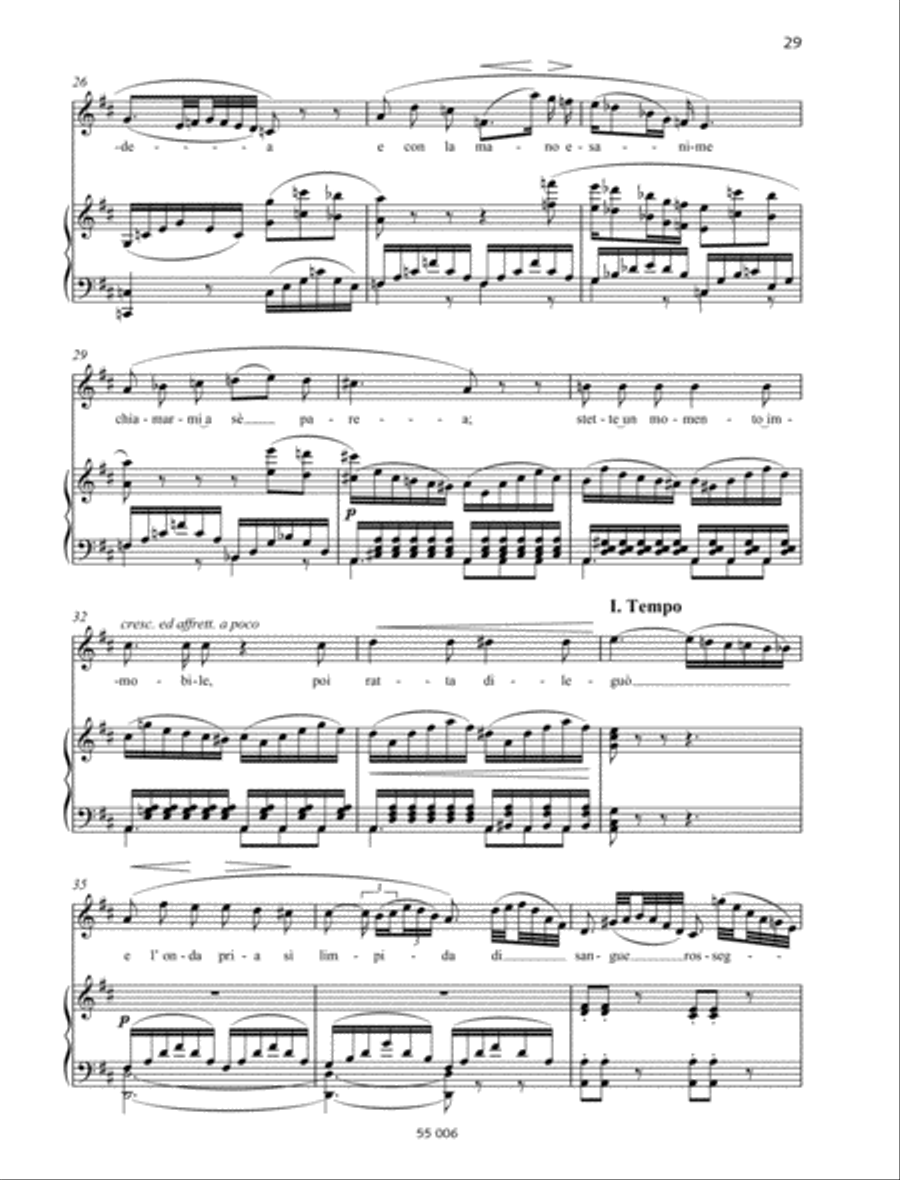 Regnava nel silenzio Soprano Voice scores gallery preview page 3