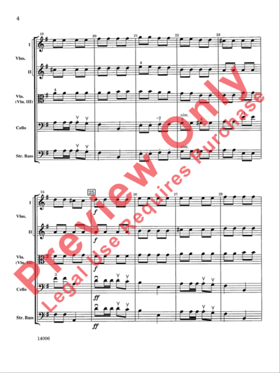 Trepak String Orchestra scores gallery preview page 5