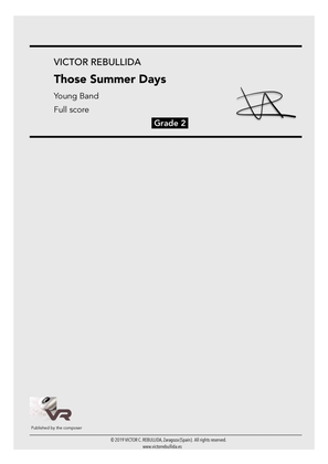 Those Summer Days - Score Only