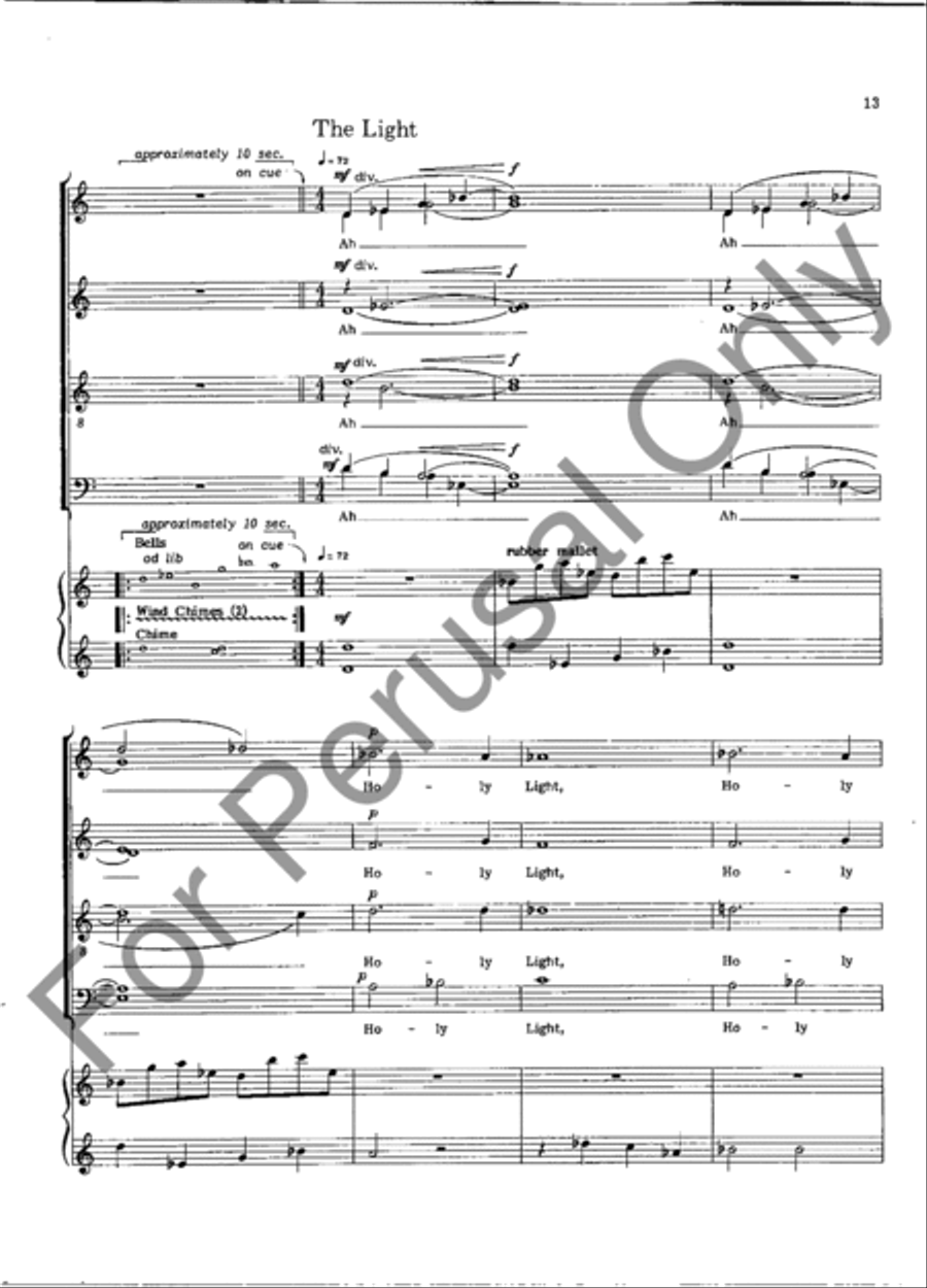 Valley of Shadows 4-Part scores gallery preview page 13