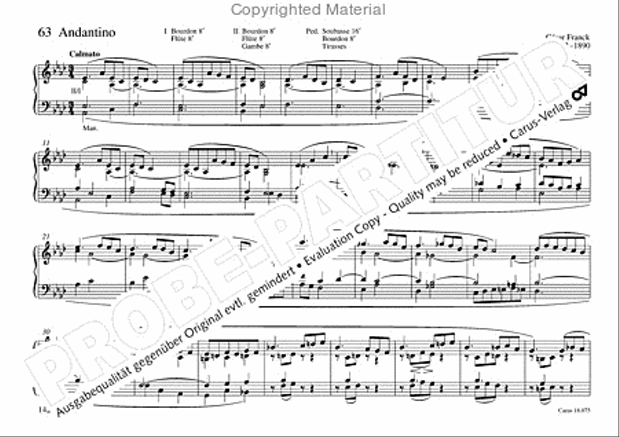 Freiburger Orgelbuch: Stammteil Organ Solo scores gallery preview page 143