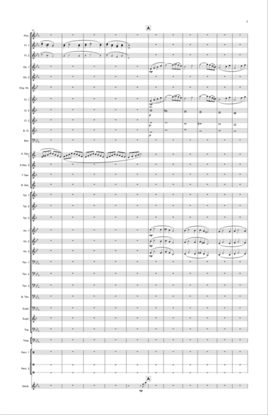 Cirque Mystique Cirque Mystique Concert Band scores gallery preview page 5